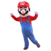 READY TO SHIP FROM LOS ANGELES Affordable Super Mario Mascot Costumes Carnival Party Cosplay Suit